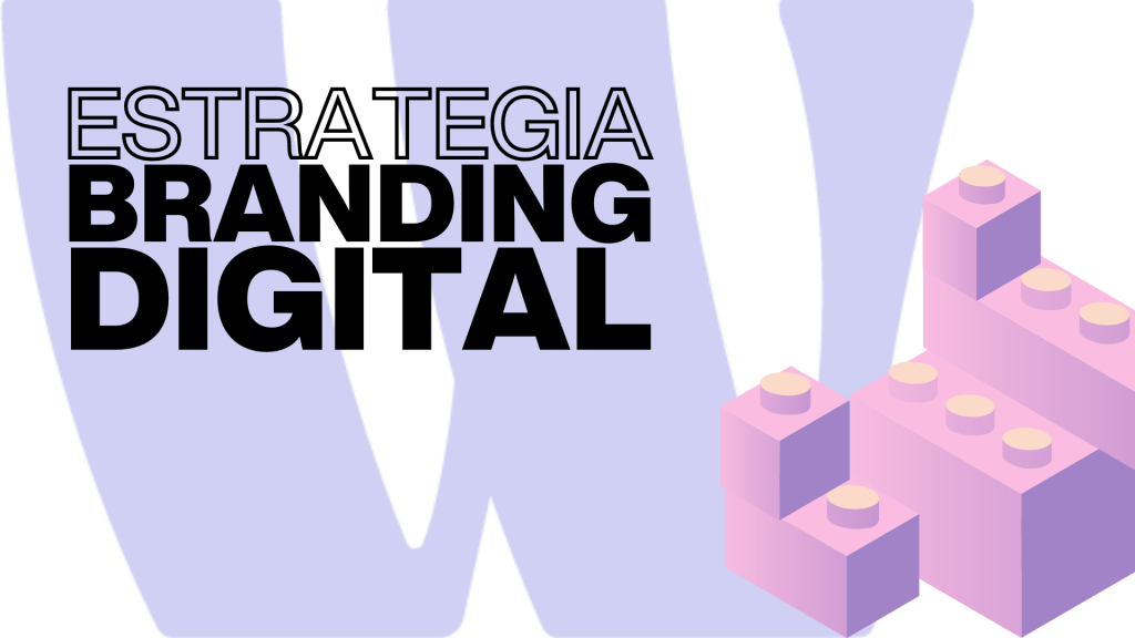 marketing para emprendedores - portada estrategia de branding digital - plantilla